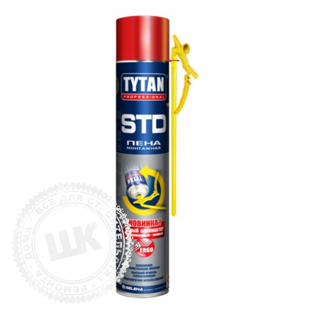 Пена монтажная Tytan Professional STD ЭРГО летняя 750мл
