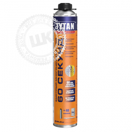 Пено-клей Tytan Professional 60 секунд 750 мл.