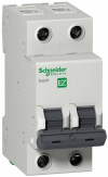 Автоматический выключатель 2P 16 А тип С 4.5 kA Schneider Electric Easy9