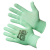 Нейлоновые перчатки с микроточкой Gward Touch Point 8, размер M, салатные