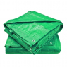 Тент из полиэтиленовой ткани 120 г/м² 10*20м зелен №0