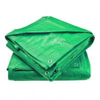Открыть страницу товара Тент из полиэтиленовой ткани 120 г/м² 20*20 м. зеленый
