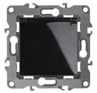 Открыть страницу товара Выключатель ЭРА 12-1101-06 одноклавишный, скрытой установки, черный