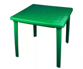 Стол квадратный 800*800 мм. зеленый
