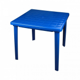 Стол квадратный 800*800 мм. синий