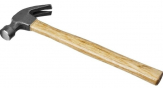 Молоток-гвоздодер Stayer деревянная ручка 225 гр.