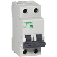 Открыть страницу товара Автоматический выключатель Schneider Electric Easy9 2P 40 А тип С 4.5 kA