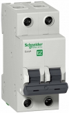Автоматический выключатель Schneider Electric Easy9 2P 63 А тип С 4.5 kA