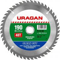 Открыть страницу товара Диск пильный URAGAN Clean cut 190*20 мм. 48Т