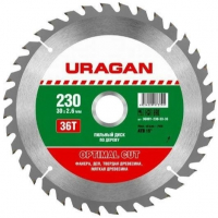 Открыть страницу товара Диск пильный URAGAN Optimal cut 230*30 мм. 36Т