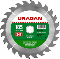 Открыть страницу товара Диск пильный URAGAN Speed cut 185*20 мм. 24Т
