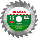 Диск пильный "URAGAN" Speed cut 210*30 мм. 24Т