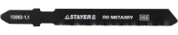 Открыть страницу товара Полотно для лобзика Stayer T118G по металлу 50*1.1 мм. 2 шт.
