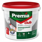 Открыть страницу товара Шпатлевка PREMIA CLUB универсальная 8 кг.