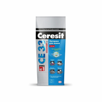 Открыть страницу товара Затирка Ceresit СЕ 33 антрацит 2 кг.
