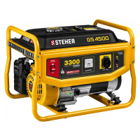 Открыть страницу товара Генератор бензиновый STEHER GS-4500 3.3 кВт.