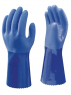 Перчатки резиновые рыбацкие синие №0