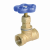 Вентиль для воды d 15 мм. гайка-гайка, бронзовый, БОЛОГОЕ с укороченной строительной длиной