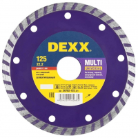 Открыть страницу товара Диск алмазный DEXX Multi турбо 125 мм.