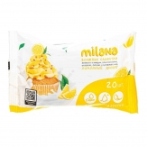 Открыть страницу товара Салфетки влажные GRASS Milana Лимонный Десерт IT-0577 антибактериальные 20 шт.
