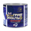 Грунт эмаль  3 в 1 РадугаMaler быстросохнущая 1.9 кг. серая