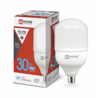 Лампа светодиодная IN HOME LED-HP-PRO  30 Вт E27 6500K