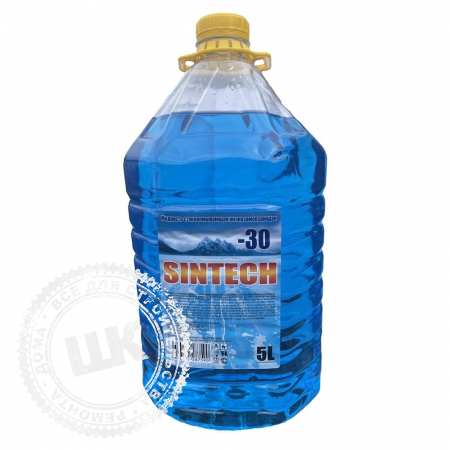 Стеклоомывающая жидкость SINTECH 5 л. -30 °С