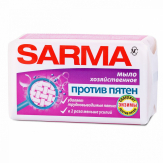 Мыло хозяйственное Sarma против пятен 140 гр.