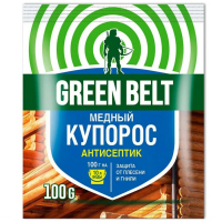 Средство Green Belt Медный Купорос для защиты древесины от плесени и гнили 100 гр.