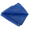 Тент из полиэтиленовой ткани 120 г/м² 3*5м голубой №0