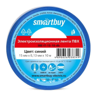 Открыть страницу товара Изолента Smartbuy SBE-IT-15-10-db ПВХ 15 мм.*10 м. синяя