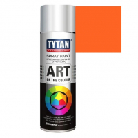 Открыть страницу товара Аэрозольная краска TYTAN флуоресцентная 400 мл. оранжевая
