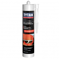 Открыть страницу товара Герметик Tytan Professional силиконовый нейтральный для кровли и водостоков 310 мл. черный