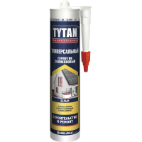 Герметик Tytan Professional силиконовый универсальный 280 мл. белый