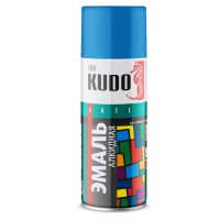 Открыть страницу товара Аэрозольная краска KUDO KU-1010 голубая RAL5012 520 мл.