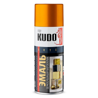 Аэрозольная краска KUDO KU-1034 золото зеркальное 520 мл.