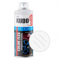 Краска резиновая KUDO COLOR FLEX KU-5551 прозрачная 520 мл.