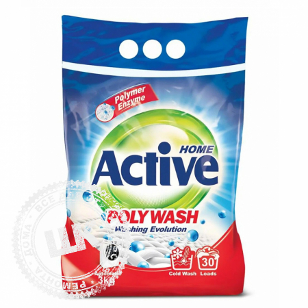 Порошок стиральный Active Poly Wash автомат 3 кг.