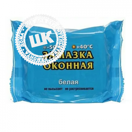 Замазка оконная 0.4 кг белая