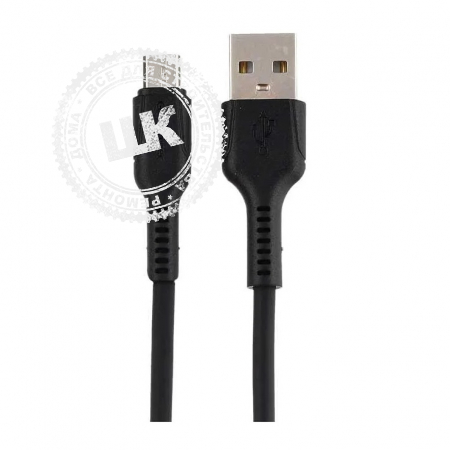 Кабель GoPower GP21M USB (m)-microUSB (m) 2.4A черный