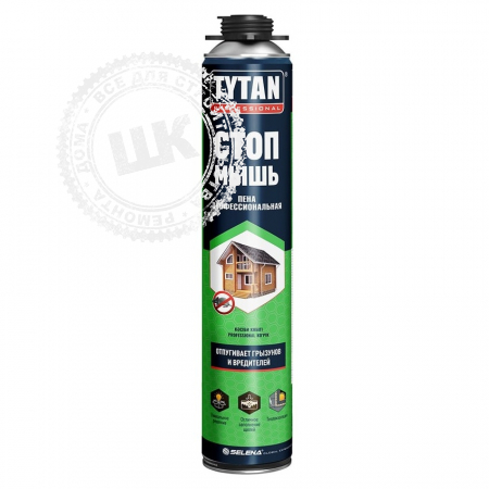 Пена монтажная Tytan Professional СТОП МЫШЬ 750 мл