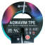 Шланг армированный AQWAVIM ТЭП трехслойный d 18*25 м. бирюзовый