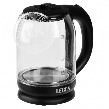 Чайник электрический LEBEN 1.8 л. 1500 Вт.