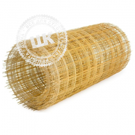 Сетка композитная 100*100 мм. 1*25 м. d 2.5 мм.