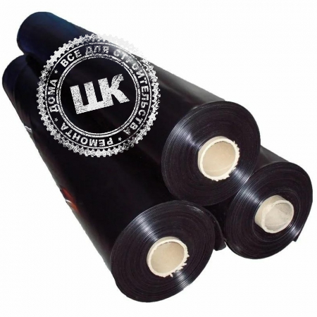 Пленка черная 3*50 м. 19 кг. 140 мкм.