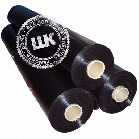 Пленка черная 3*50 м. 16.5 кг. 120 мкм.