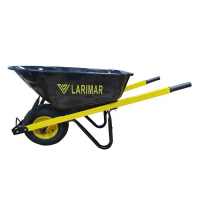 Открыть страницу товара Тачка строительная LARIMAR 140 л. 1-колесная, усиленная