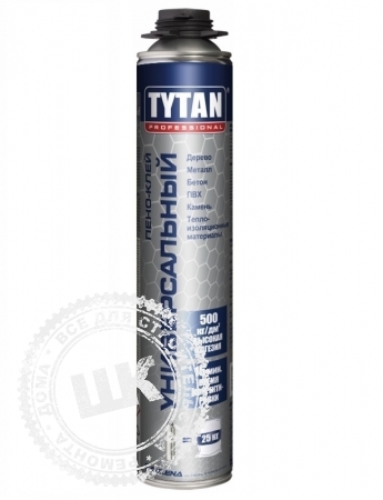 Клей-пена строительная Tytan Professional с трубочкой