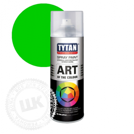 Аэрозольная краска TYTAN 520мл. светло-зеленая