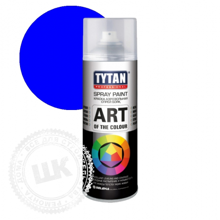 Аэрозольная краска TYTAN 520мл. синяя